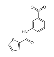 3'-nitro-2-thiophenecarboxanilide结构式