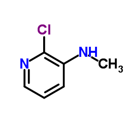 2-氯-3-甲基氨基吡啶结构式