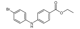 4-((4-溴苯基)氨基)苯甲酸乙酯结构式