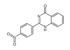 2-(4-Nitrophenyl)Quinazolin-4(1H)-One Structure