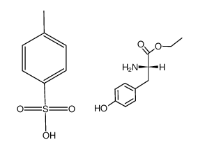 L-tyrosine ethyl ester p-toluenesulfonate结构式