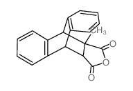 15-methyl-17-oxapentacyclo[6.6.5.02,7.09,14.015,19]nonadeca-2,4,6,9,11,13-hexaene-16,18-dione结构式