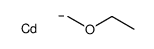 cadmium,methanidyloxyethane Structure