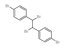 1-bromo-4-[1,2-dibromo-2-(4-bromophenyl)ethyl]benzene结构式
