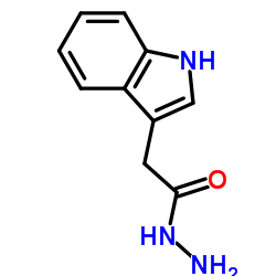 吲哚-3-乙酰肼结构式