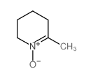 2-methyl-1-oxido-3,4,5,6-tetrahydropyridine结构式
