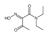 N,N-diethyl-2-hydroxyimino-3-oxobutanamide Structure