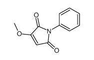 3-methoxy-1-phenylpyrrole-2,5-dione结构式
