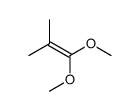 1,1-dimethoxy-2-methylprop-1-ene Structure