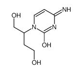 4-amino-1-(1,4-dihydroxybutan-2-yl)pyrimidin-2-one结构式