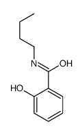 N-butyl-2-hydroxybenzamide结构式