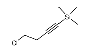 1-chloro-5-trimethylsilyl-4-pentyne Structure