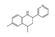 4,6-dimethyl-2-pyridin-3-yl-1,2,3,4-tetrahydroquinoline Structure