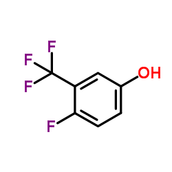 4-Fluoro-3-(trifluoromethyl)phenol Structure