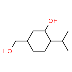 Cyclohexanemethanol, 3-hydroxy-4-(1-methylethyl)- (9CI) Structure