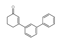 3-(3-phenylphenyl)cyclohex-2-en-1-one Structure