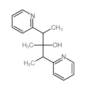 2-Pyridineethanol,a,b-dimethyl-a-[1-(2-pyridinyl)ethyl]-结构式