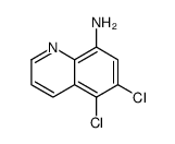 5,6-dichloroquinolin-8-amine Structure
