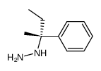 (+)-2-Phenyl-2-butylhydrazin结构式