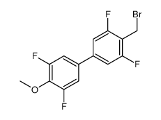 2-(bromomethyl)-5-(3,5-difluoro-4-methoxyphenyl)-1,3-difluorobenzene Structure
