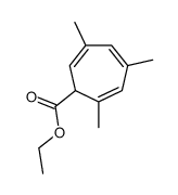 ethyl 2,4,6-trimethylcyclohepta-2,4,6-triene-1-carboxylate结构式
