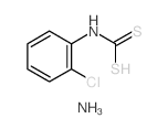 [(2-chlorophenyl)amino]methanedithioic acid结构式