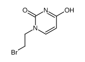1-(2-bromoethyl)pyrimidine-2,4-dione结构式