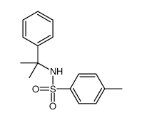 4-methyl-N-(2-phenylpropan-2-yl)benzenesulfonamide Structure