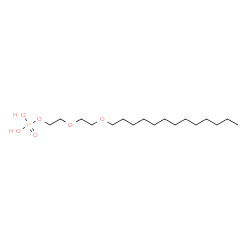 Poly(oxy-1,2-ethanediyl), .alpha.-hydro-.omega.-hydroxy-, mono-C12-13-alkyl ethers, phosphates结构式