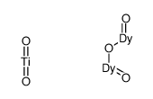 钛酸镝(III)结构式
