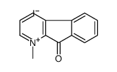 1-Methyl-9-oxo-9H-indeno(2,1-b)pyridinium iodide结构式