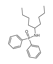 N-(nonan-5-yl)-P,P-diphenylphosphinic amide结构式