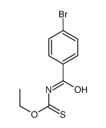 N-(4-Bromobenzoyl)thiocarbamic acid O-ethyl ester结构式