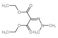diethyl 2-(dimethylhydrazinylidene)propanedioate Structure
