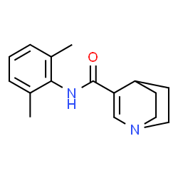 1-Azabicyclo[2.2.2]oct-2-ene-3-carboxamide,N-(2,6-dimethylphenyl)-(9CI)结构式