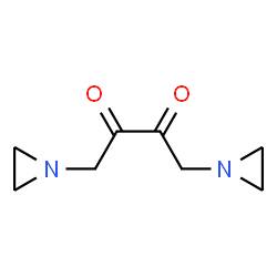 2,3-Butanedione,1,4-bis(1-aziridinyl)-(9CI) Structure
