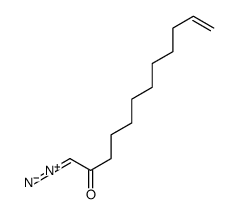 1-diazoniododeca-1,11-dien-2-olate结构式