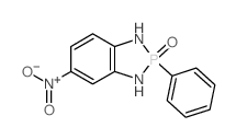 1H-1,3,2-Benzodiazaphosphole,2,3-dihydro-5-nitro-2-phenyl-, 2-oxide structure