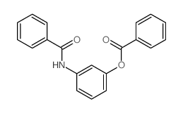 (3-benzamidophenyl) benzoate结构式