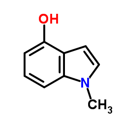 1-Methyl-1H-indol-4-ol Structure