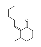 3-methyl-2-pentylidenecyclohexan-1-one结构式