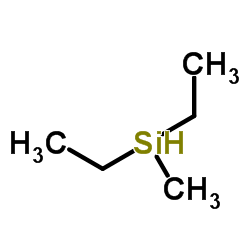 Diethyl(methyl)silane Structure