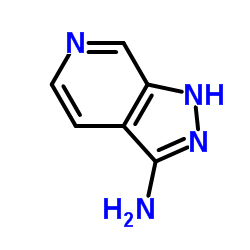1H-吡唑并[3,4-c]吡啶-3-胺结构式