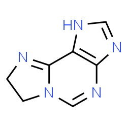 1H-Imidazo[2,1-i]purine,7,8-dihydro-(9CI) structure