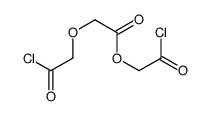 (2-chloro-2-oxoethyl) 2-(2-chloro-2-oxoethoxy)acetate结构式