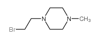 1-(2-溴乙基)-4-甲基哌嗪结构式