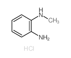 1,2-Benzenediamine,N1-methyl-, hydrochloride (1:1) Structure
