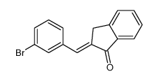 2-[(3-bromophenyl)methylidene]-3H-inden-1-one结构式