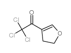 2,3-二氢-4-三氯乙酰基呋喃结构式