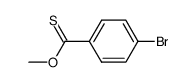 methyl 4-bromobenzenecarbothioate结构式